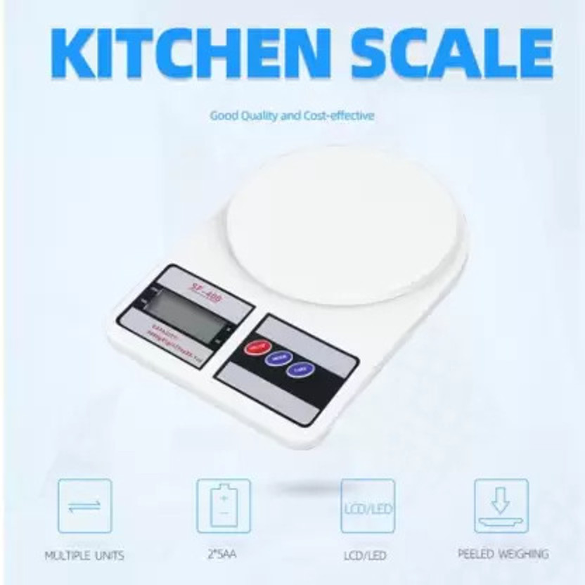 Solo Weighing scale | SF400A | LCD Display | Weighing Scale(White)