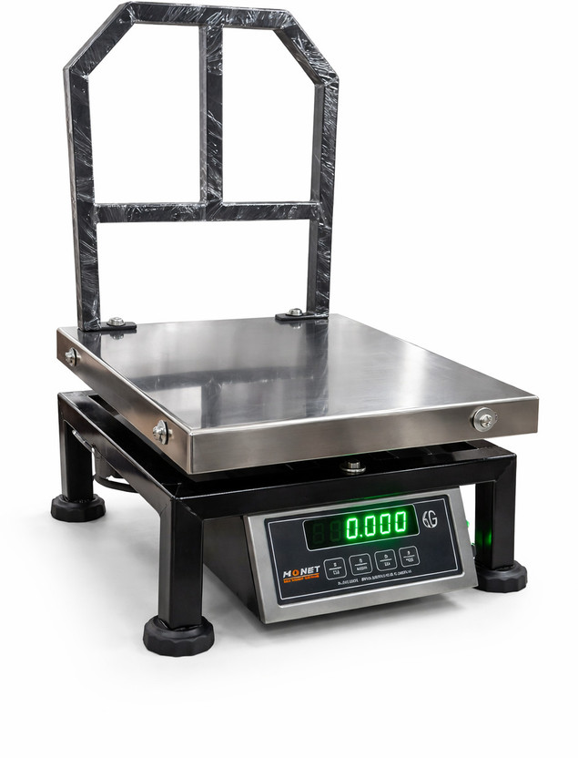 Monet weighing scale 100 kg Stainless Steel Portable Weighing Machine Weighing Scale(Black)