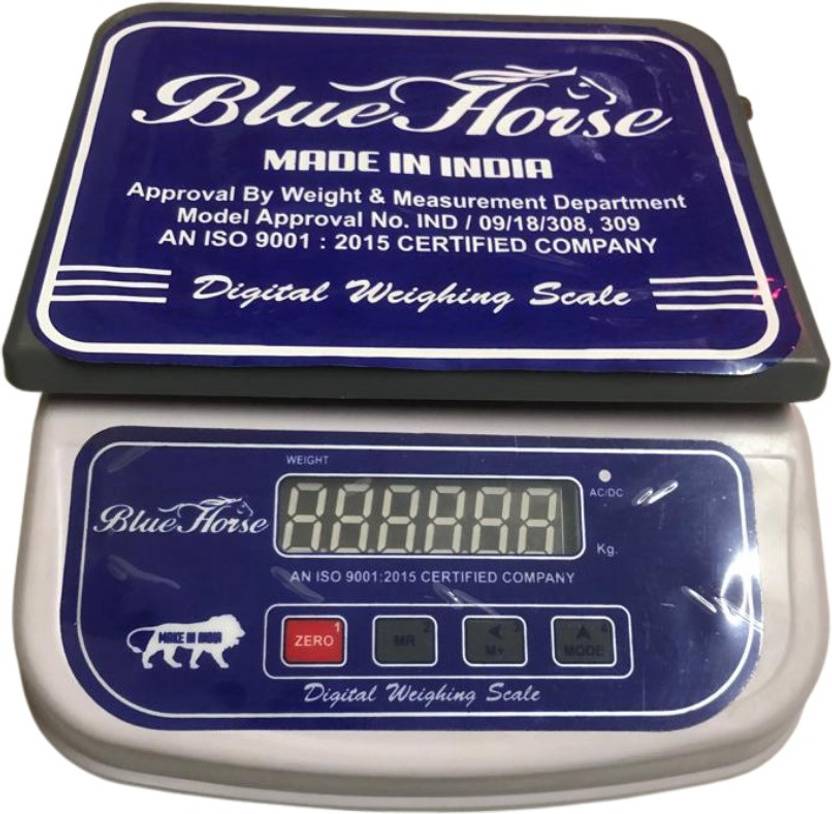 Blue Horse 30kg table top weighing scale Weighing Scale Price in India