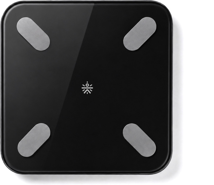 Cult Bluetooth Weight Machine, 20+ Parameters, BMI, US FDA Approved, 10 users Weighing Scale(Black)