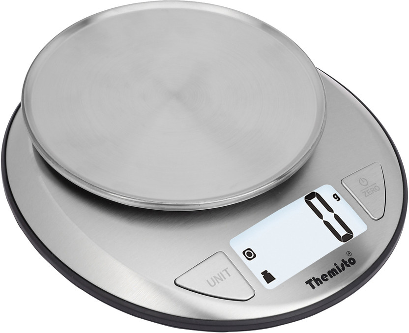 tHemiStO TH-WS20 Stainless Steel (5kg) Kitchen Weighing Scale(Stainless Steel)