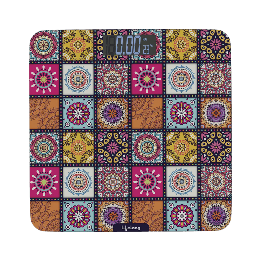 Lifelong Lifelong LLWS63 Mystical (Indian Cultural Series - Rajasthan) Weight Machine Body Weighing Scale(Multicolor) - Flipkart Deal