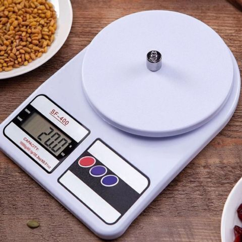 TBT Weight Machine 10kg Scale Digital For Shop vajan kata sabzi jewellery scale Weighing Scale(White)