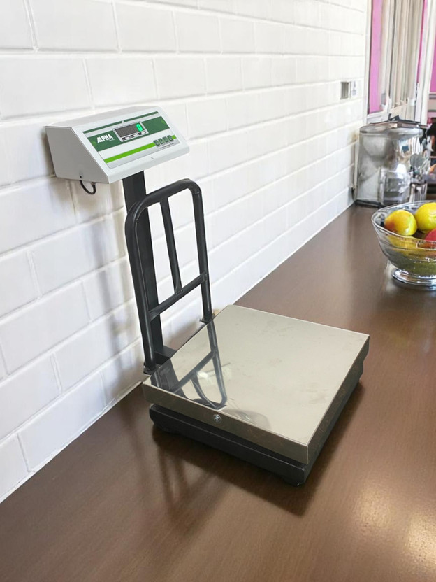 MONET Alpha Series 150Kg;SS (16"x16") with upto 48 Hours Battery Backup Weighing Scale(Durable & Precision Engineered Elegant Ash)