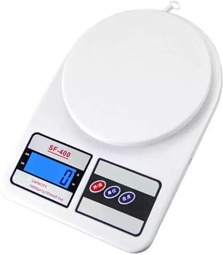 NARMADA IMPEX Digital Kitchen Scale | Food Weighing Scale | 5 kg Capacity Weighing Scale(White)