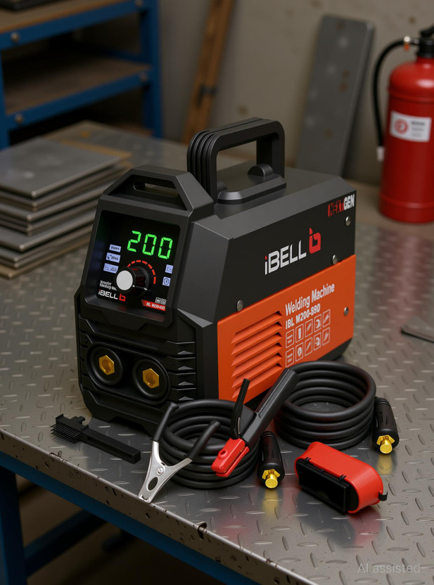 iBELL iBELL IBL M200-89D MMA Welding Machine, 200A,Advanced Digital Display, IGBT,Anti Stick Inverter Welding Machine - Flipkart Deal