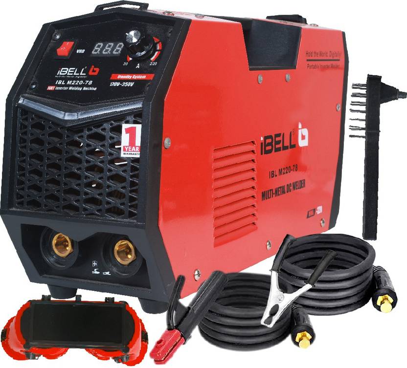iBELL 220A, MULTI WELDER FOR (SS/IRON/CARBON STEEL/COPPER/ALUMINIUM