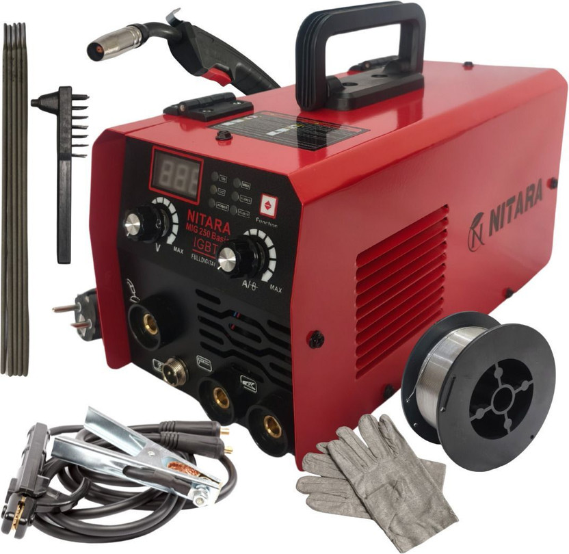 NTR NITARA 4 IN 1 GASLESS fully digital MIG welding machine for thin and thick iron Inverter Welding Machine
