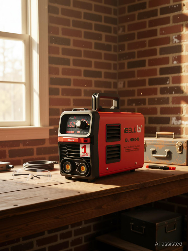 iBELL IBL M180-18 ARC Welding Machine 180A, IGBT, Hot Start, Anti-Stick, Arc Force, Inverter Welding Machine