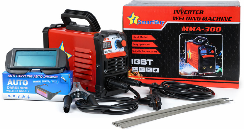 Flipkart SmartBuy 300MMA ARC Welding Machine New Technology Small Size IGBT Single Phase Powerful Inverter Welding Machine