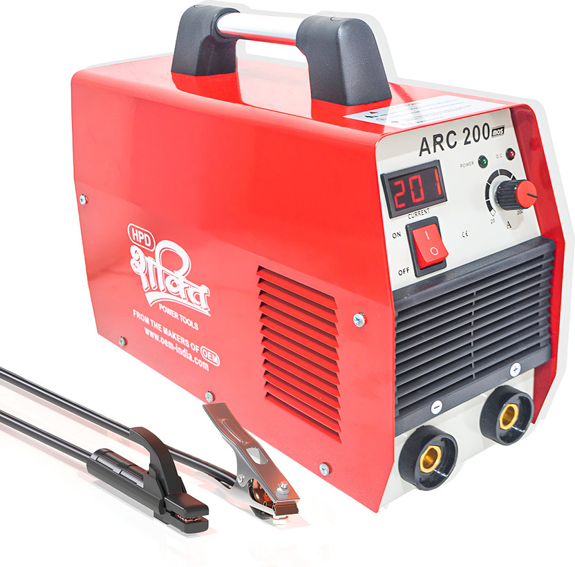 HPD Shakti 200A Welding Machine, IGBT 3 PCB, Digital Display, Hot Start, 6M Warranty Inverter Welding Machine