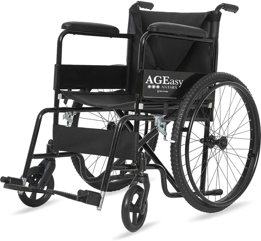 AGEasy (Max Group) WheelEasy Manual Wheelchair, Mobility Support Manual Wheelchair(Self-propelled Wheelchair)