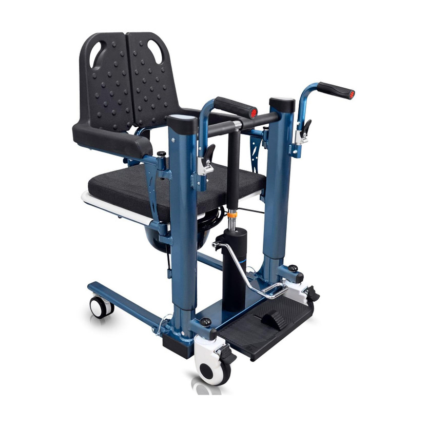 KosmoCare Aluminum Patient Lift & Transfer Wheelchair Manual Wheelchair(Attendant-propelled Wheelchair)