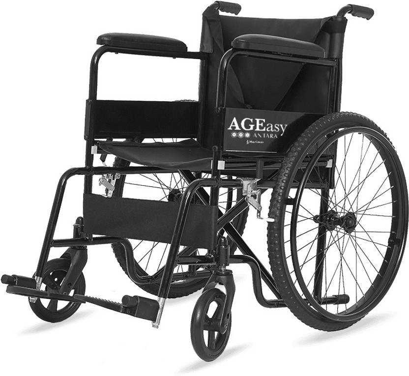 AGEasy (Max Group) WheelEasy Manual Wheelchair, Mobility Support Manual Wheelchair(Self-propelled Wheelchair)