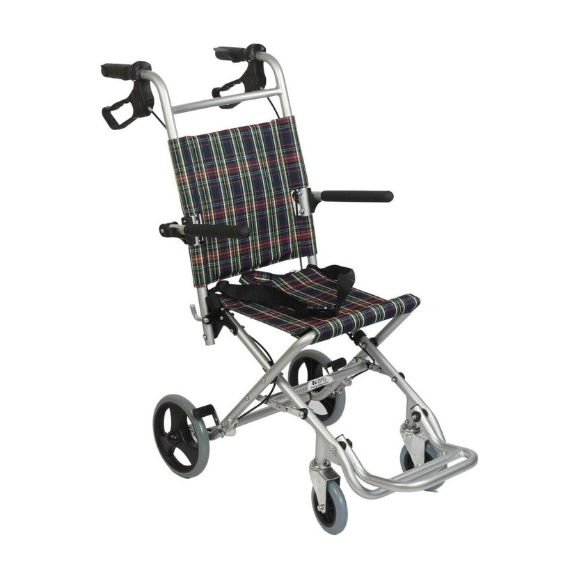 VMS VMS Careline TRIP Transit Lightweight Portable Traveling Wheel Chair With Seat Belt Manual Wheelchair(Self-propelled Wheelchair) - Flipkart Deal