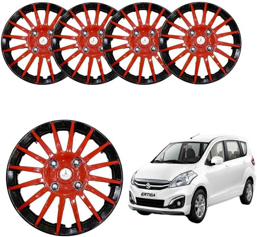 KYZO CAR WHEEL CAP/ WHEEL COVER CAMRY DEGINE "RED_BLACK" 15 INCHI Wheel