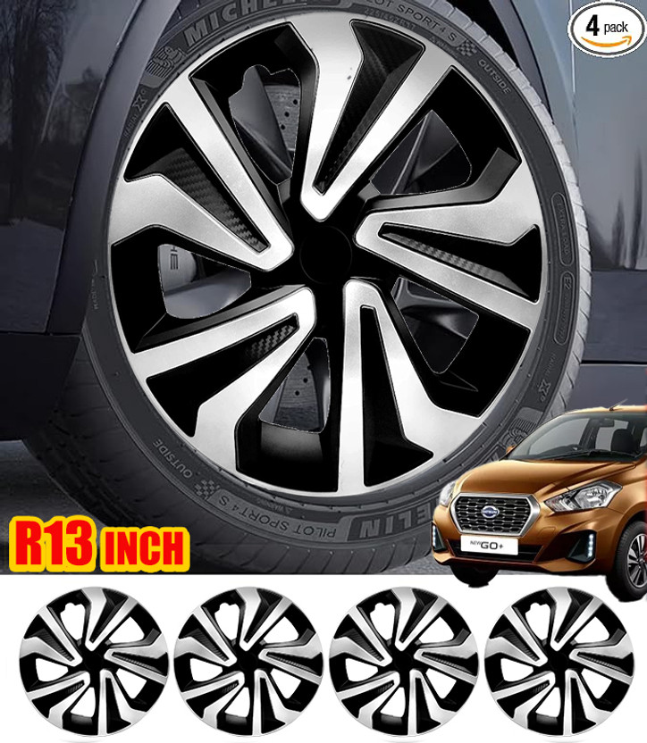 GOLDKARTZ OEM Standerd Wheel Cover Hubcap Universal for Car R13 Inch Wheel Cover For Datsun Go+(13.0 inch)