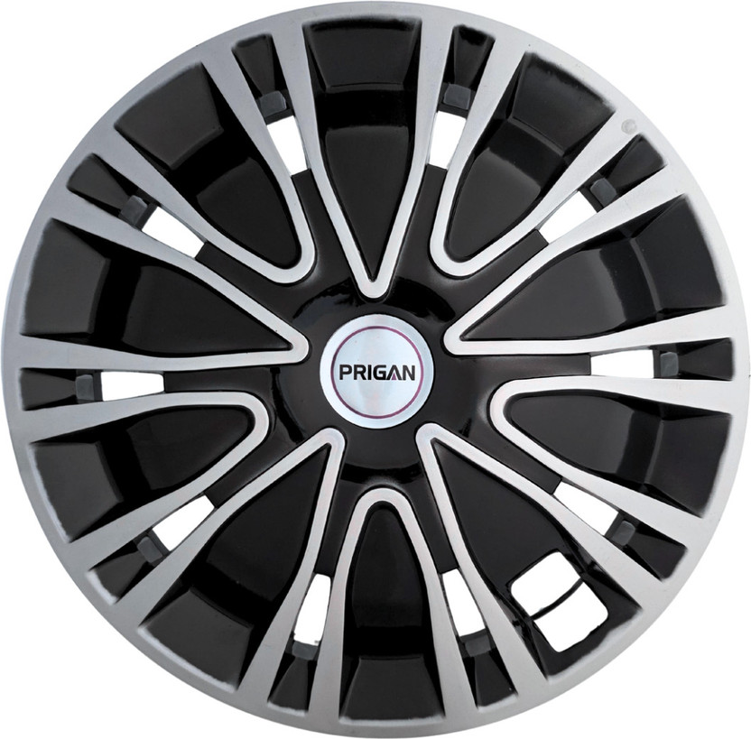 PRIGAN Drive Silver Black 16 Inch Wheel Cover For NA Universal For Car(16.0 inch)