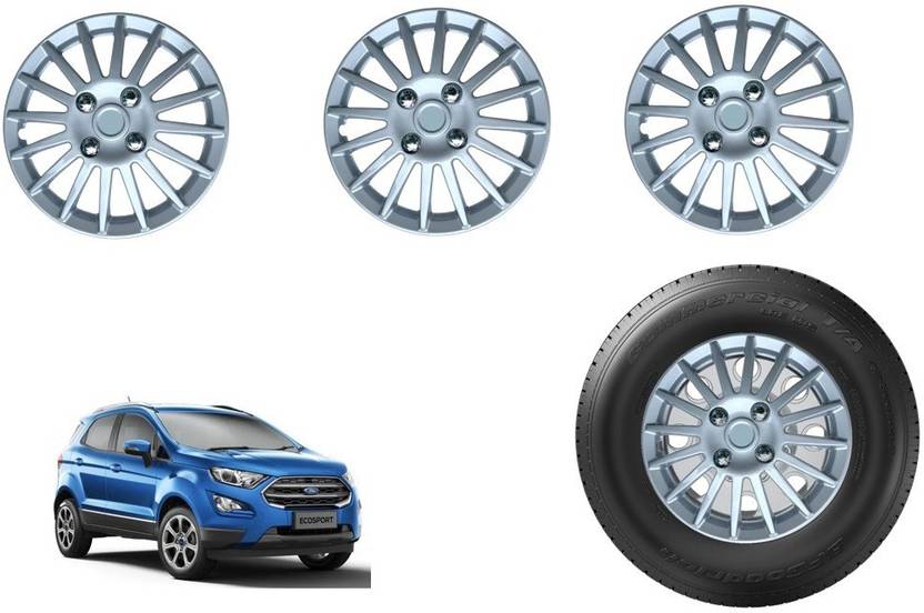 HUDMOZ Ecosport 16 Inches Wheel cover / Hubcaps Wheel Cover For Ford Ecosport Price in India