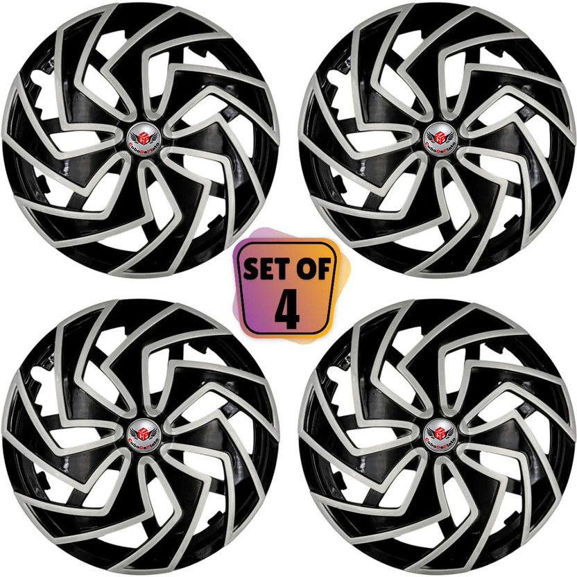 CuboDePlato Car wheelcover/Web_DC_A For Logan/Size-14 Wheel Cover For Universal For Car Logan, Swift, Swift Dzire, Amaze, Aura S CNG, Indica(14.0 inch)