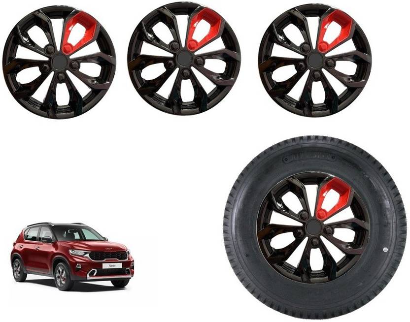 HUDMOZ 16 Inches FBCP Wheel Caps / Hubcaps Wheel Cover For Kia