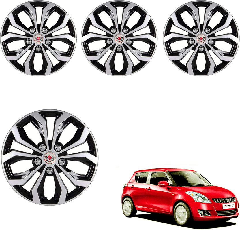 CuboDePlato Wc_visnDC_14"_Swift_Type-3 Wheel Cover For Maruti Swift VXI(14.0 inch)