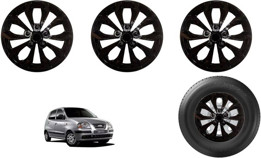 HUDMOZ SANTRO XING 13 Inches FB Wheel Caps / Hubcaps Wheel Cover For HYUNDAI Santro Xing Price