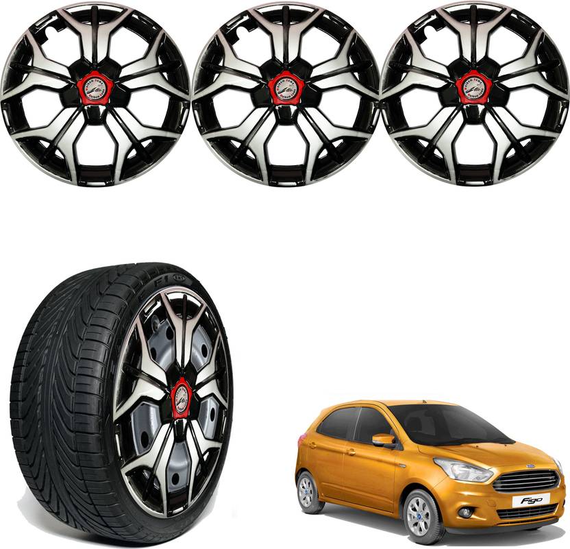 WolkomHome Car accessories Wheel cap, Hub Cap 14 Inch Scherp Black