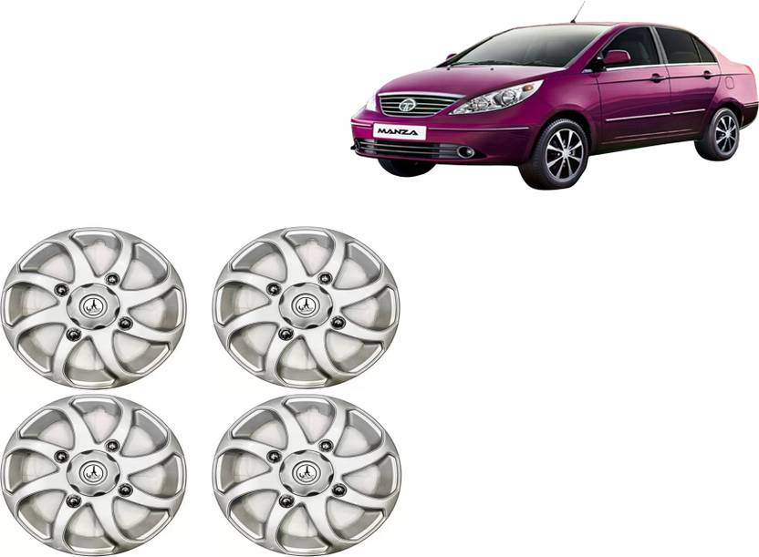 ALPINEZO CAR WHEEL CAP/WHEEL COVER STROME DEGINE "SILVER_COLOUR" 15