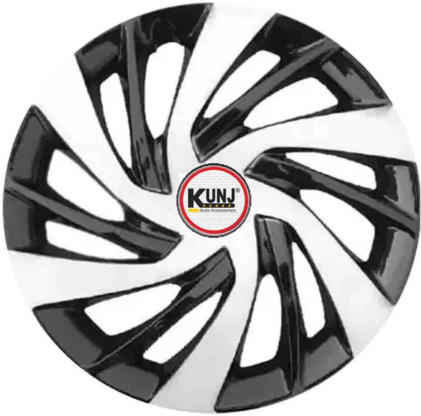 Kunj Autotech 13 Inch Wheel Cover Double Color Ertiga Wheel Cover For Universal For Car Universal For Car(13.0 inch)