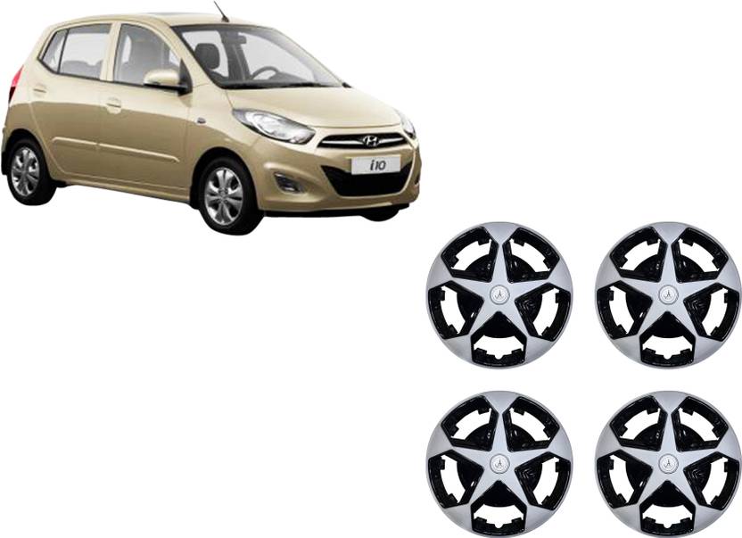 ALPINEZO CAR WHEEL CAP/WHEEL COVER ASTER DCB DEGINE "SILVER_BLACK" 13