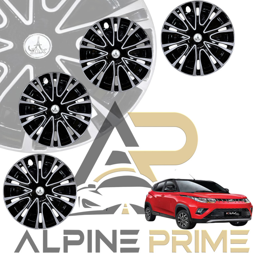 ALPINE ALPINE PRIME CAR WHEEL CAP/ WHEEL COVER "ROVER" DEGINE "SILVER_BLACK_COLOUR" 14 INCH Wheel Cover For Maruti, Honda, Hyundai, Tata, Nissan, Mahindra, Ford Swift, Swift Dzire, Celerio, Amaze, Brio, Xcent, Grand i10, Vista, Indigo, Micra, KUV100, Ritz(14.0 inch) - Flipkart Deal