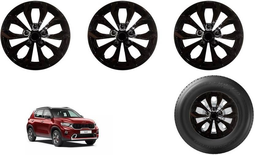 HUDMOZ 16 Inches FB Wheel Caps / Hubcaps Wheel Cover For Kia