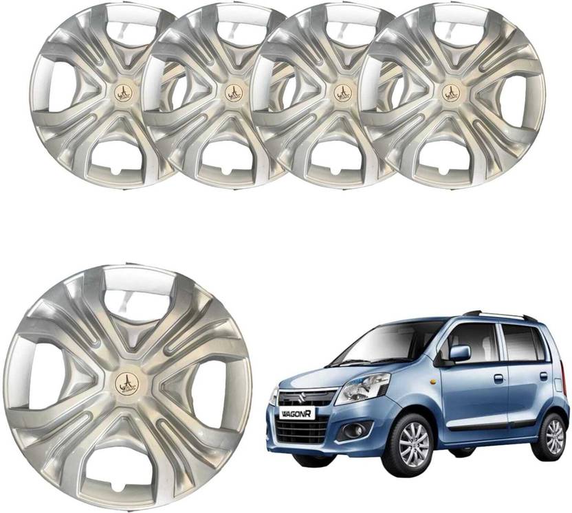 KYZO CAR WHEEL CAP/ WHEEL COVER TIAGO DEGINE "SILVER" 13 INCHI FOR