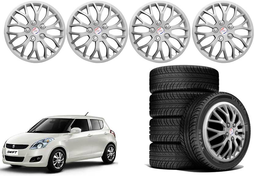 AUTO PEARL ViS46_R14" Press Type Wheel Hubcap with Retention Ring