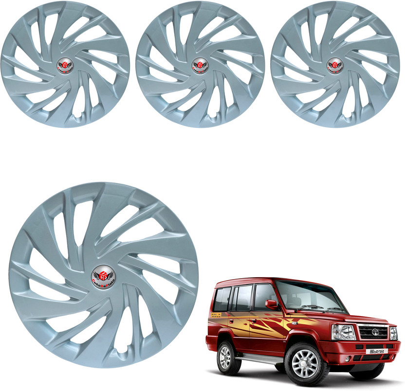 CuboDePlato Car wheelcover 15Inch For_ Sumo Wheel Cover For Tata Sumo(15.0 inch)