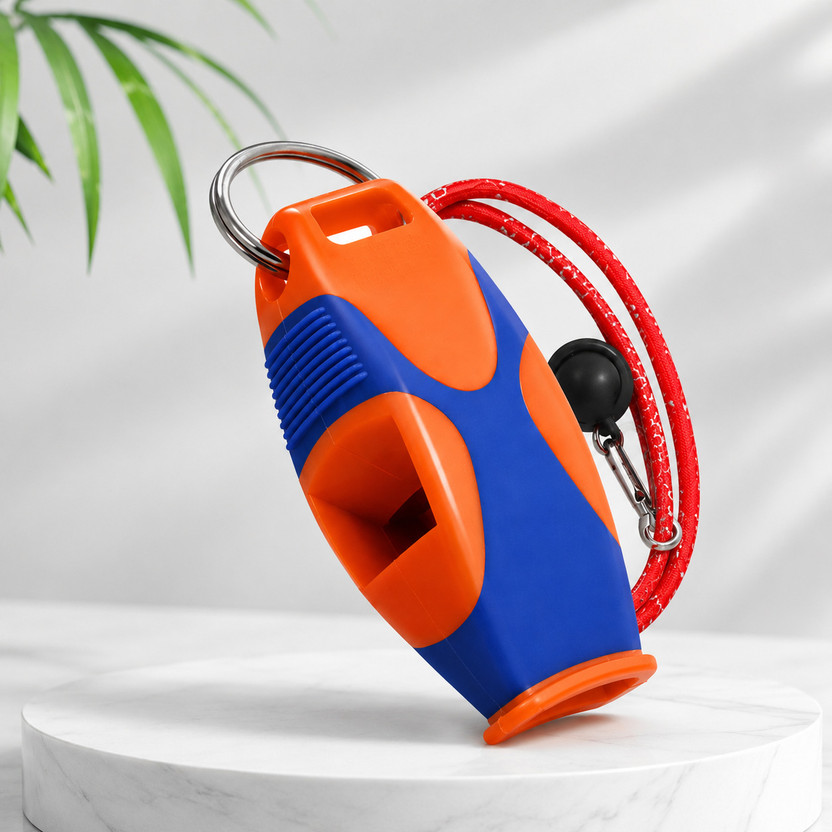 ArrowMax ArrowMax Sports Whistle For Coaching ,Safety ,Rescue Search Loud Pealess Whistle(Multicolor, Pack of 1) - Flipkart Deal