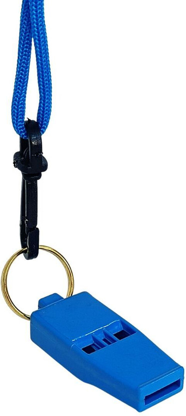 RightCare Windy 636 Sports And Training Pea Less Whistles - Used by Professionals Pealess Whistle(Blue, Pack of 1)