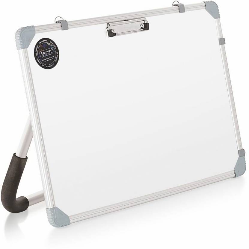Eduway 1.5x2 Feet Standing Whiteboard With 4 Marker, 1