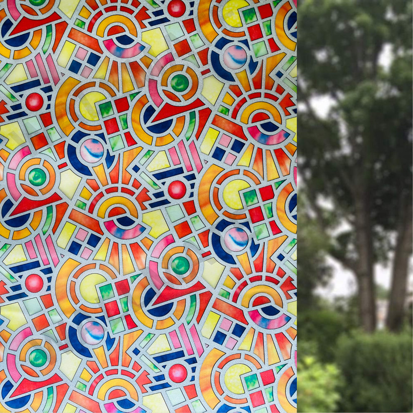 Wallmate Commercial, Residential Window Film(Multicolor)