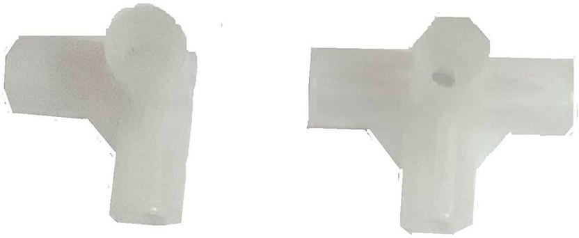 HK STORE 3pole and 4 pole pp connector inner diameter is 12.7 mm folding wardrobe connector Wire Connector (White, Pack of 20) FOLDING WARDROBE CONNECTOR Wire Connector(White, Pack of 20)
