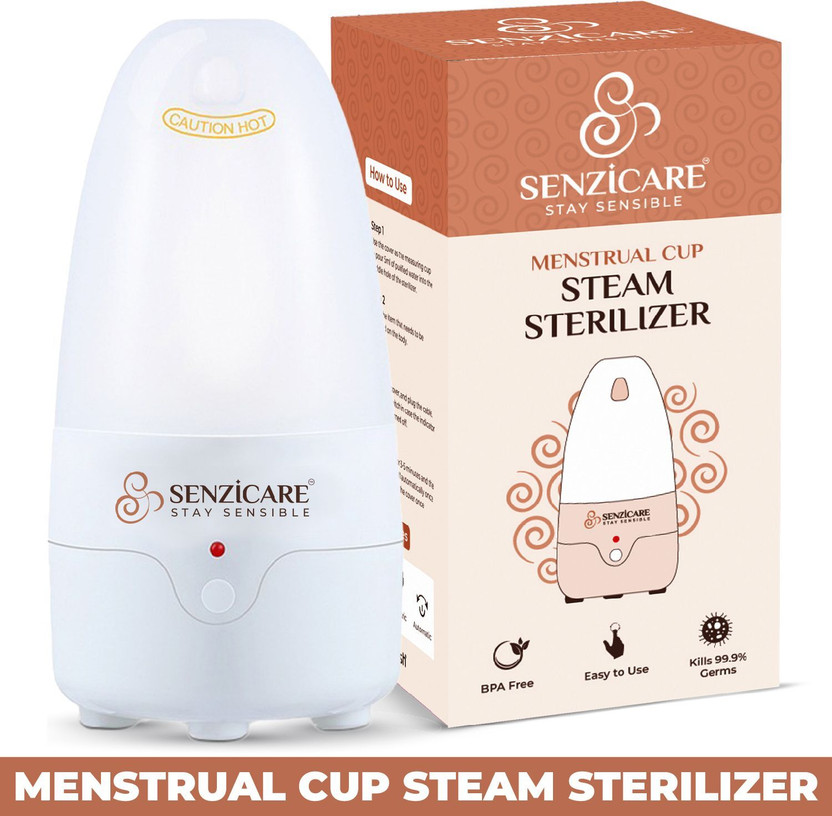 senziwash senziwash Menstrual Cup Steam Sterilizer |Kills 99% of Germs in 3 Minutes with Steam Intimate Wash(1 ml, Pack of 1) - Flipkart Deal