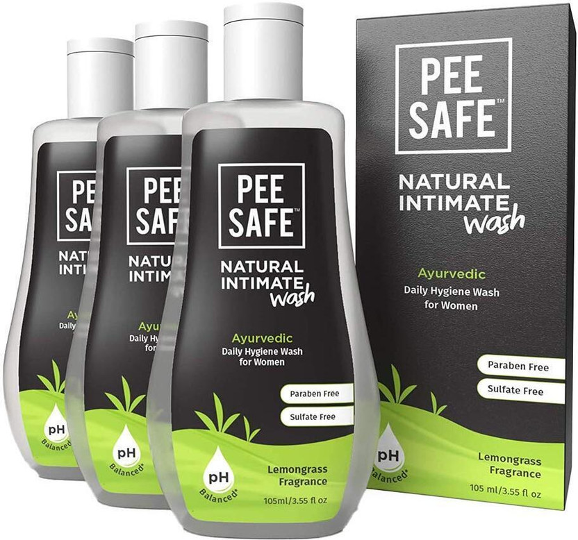 Pee Safe Natural Intimate Wash For Women (Pack of 3) Intimate Wash(315 ml, Pack of 3)