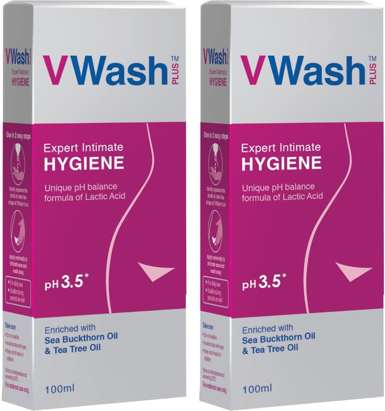 vwash PLUS CARE EXPERT INTIMATE HYGINE (PACK OF 2) Intimate Intimate Wash(200 ml)