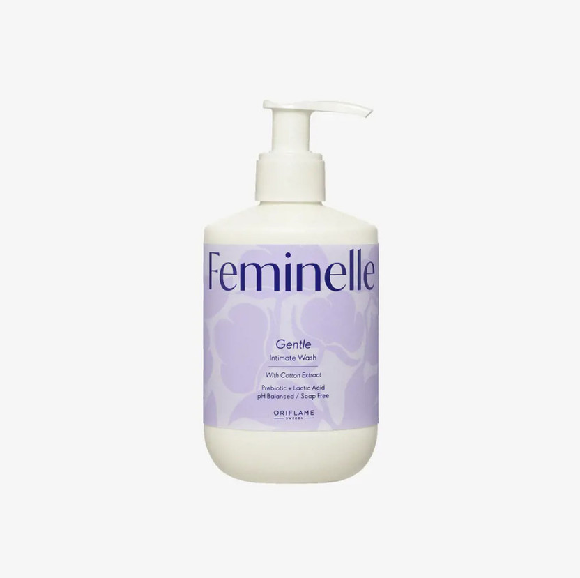 Oriflame Feminelle Gentle Intimate Wash with Cotton Extract Intimate Wash(300 ml, Pack of 1)