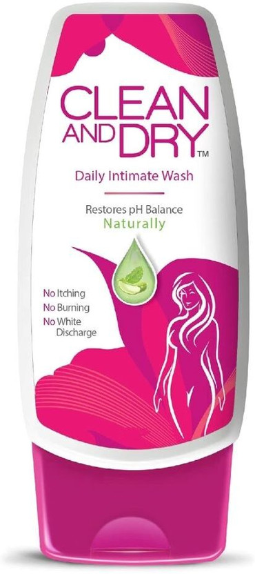 CLEAN+AND+DRY Clean and Dry| Daily Intimate Wash, Freshness & Cleanliness For Women Intimate Cream(190 ml)