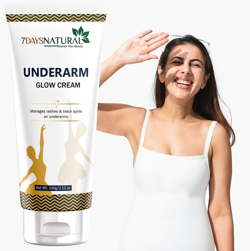 7days natural Dark Spots Corrector Cream, Dark Underarm Lightening Cream|Bikni Area Intimate Cream(100 g)