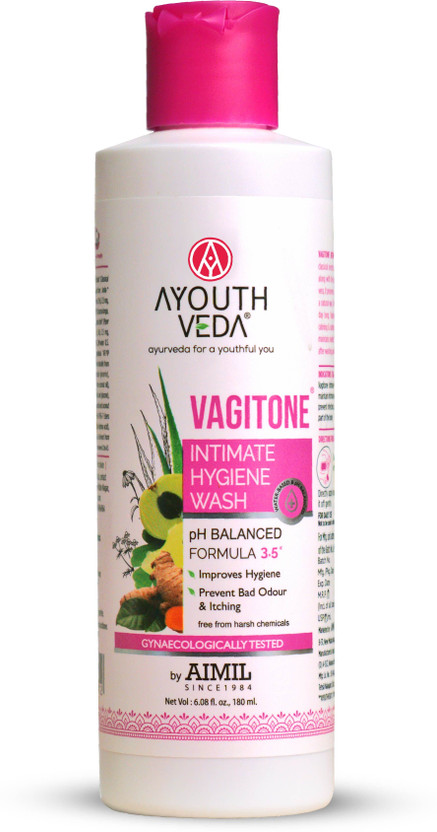 AYOUTHVEDA Vagitone Intimate Hygiene Wash | Enriched With Aloe Vera, Amla & Green Tea Intimate Wash(100 ml, Pack of 1)