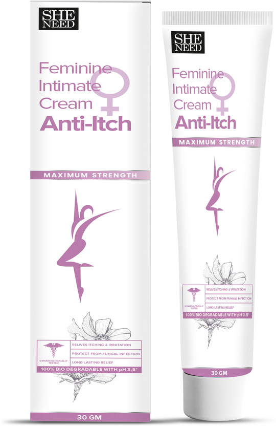 SheNeed Feminine Intimate Anti -itch cream – 30 GM Intimate Cream(30 g, Pack of 1)