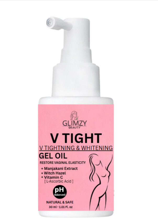 Glimzy Intimate Care Gel Oil for Women | pH Balanced Feminine Hygiene Oil Intimate Wash(30 ml, Pack of 1)